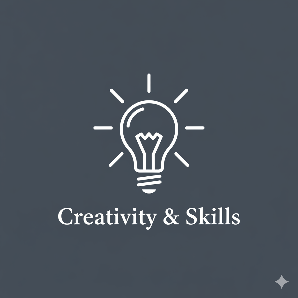 creativity & skills creativity & skills